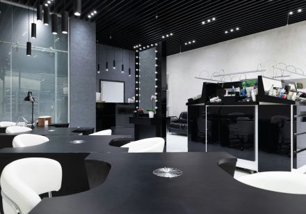 Panoramic View of Luxury Beauty Salon